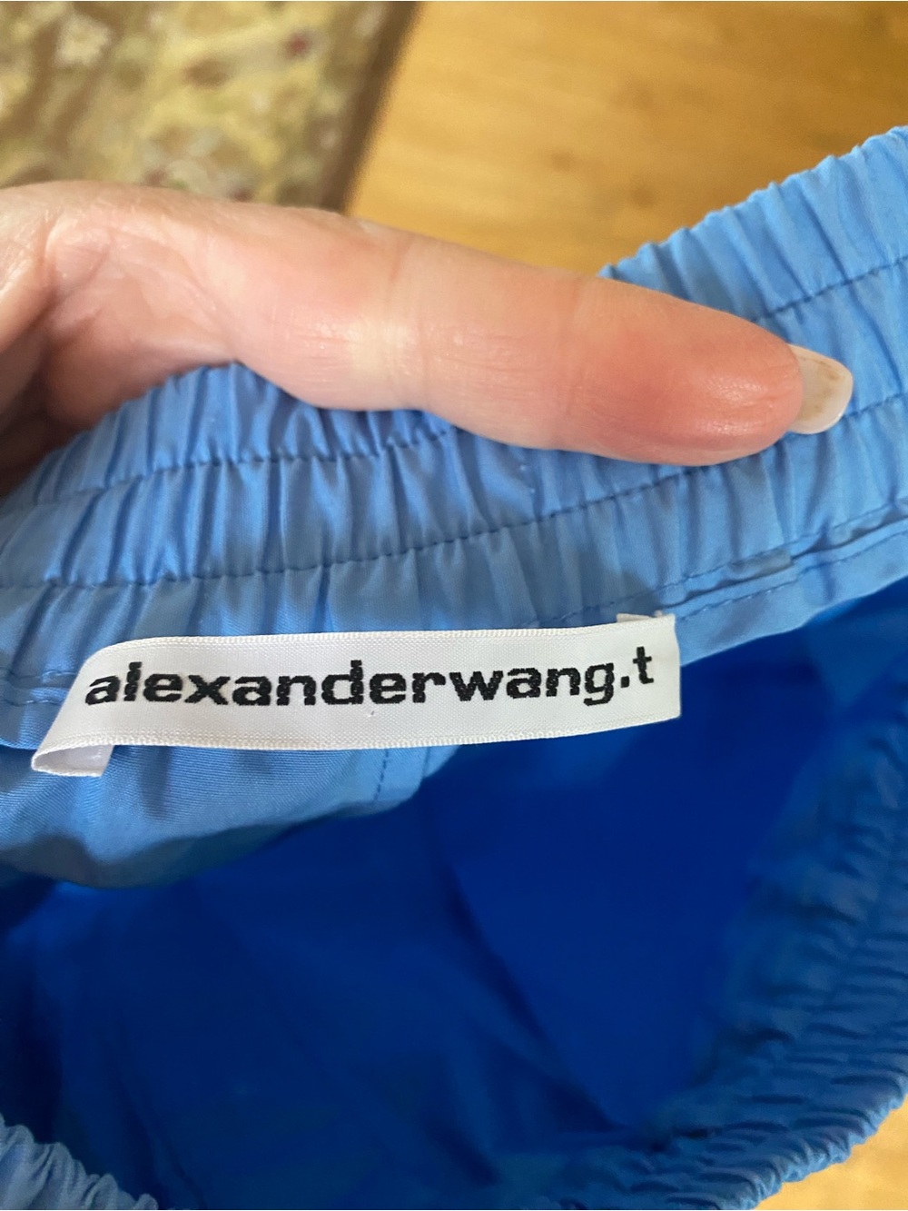 Alexander wang size small blue cotton pants. - Picture 4 of 5